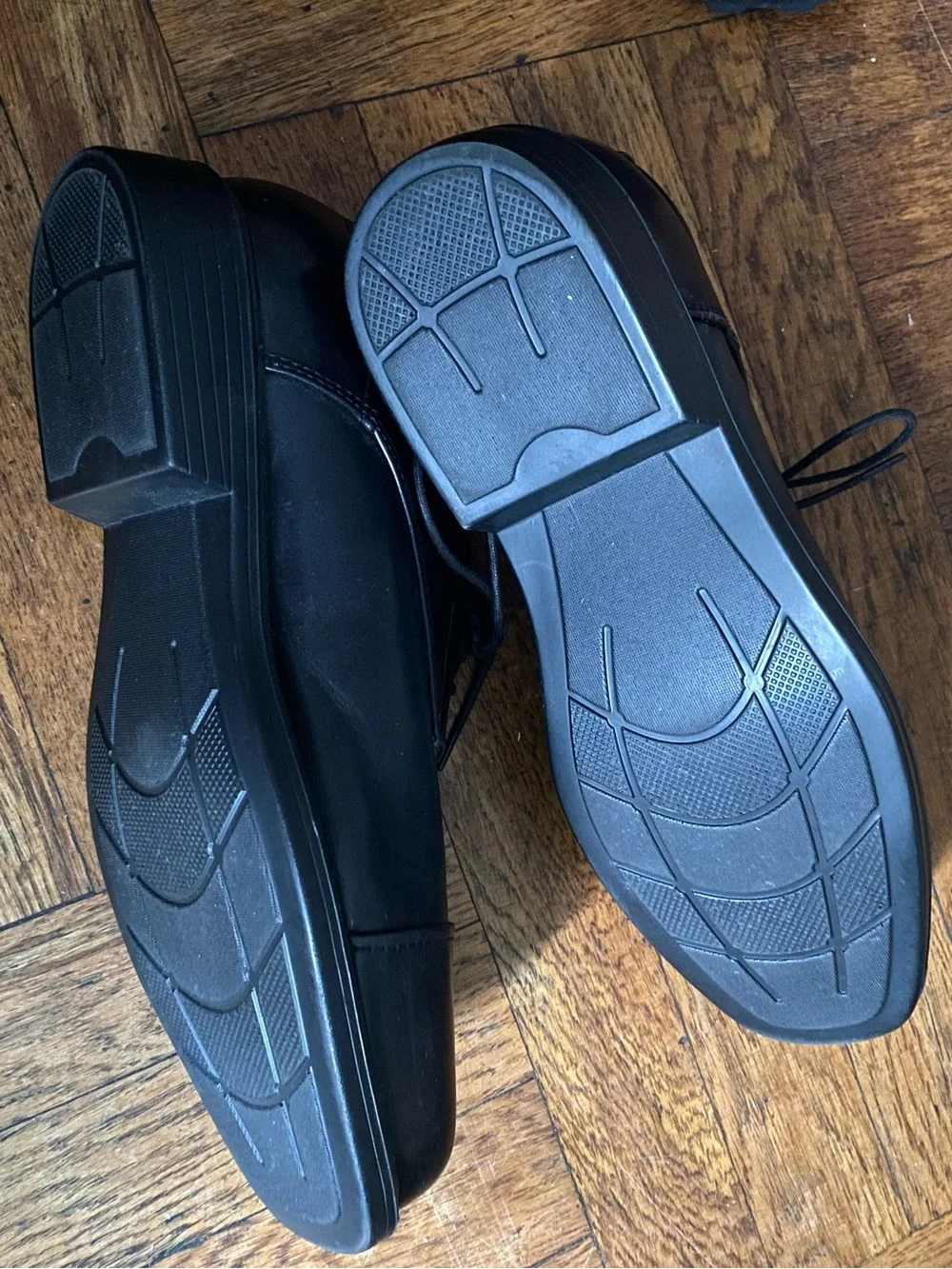 La Milano black leather dress shoes